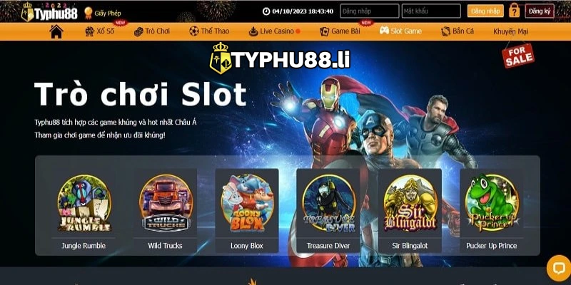 Bạn nhanh chóng chọn một game yêu thích